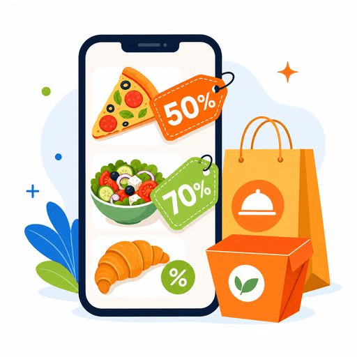 Meal for Deal | Застосунки для купівлі їжі зі знижками 50–70%: надлишкова їжа в Україні