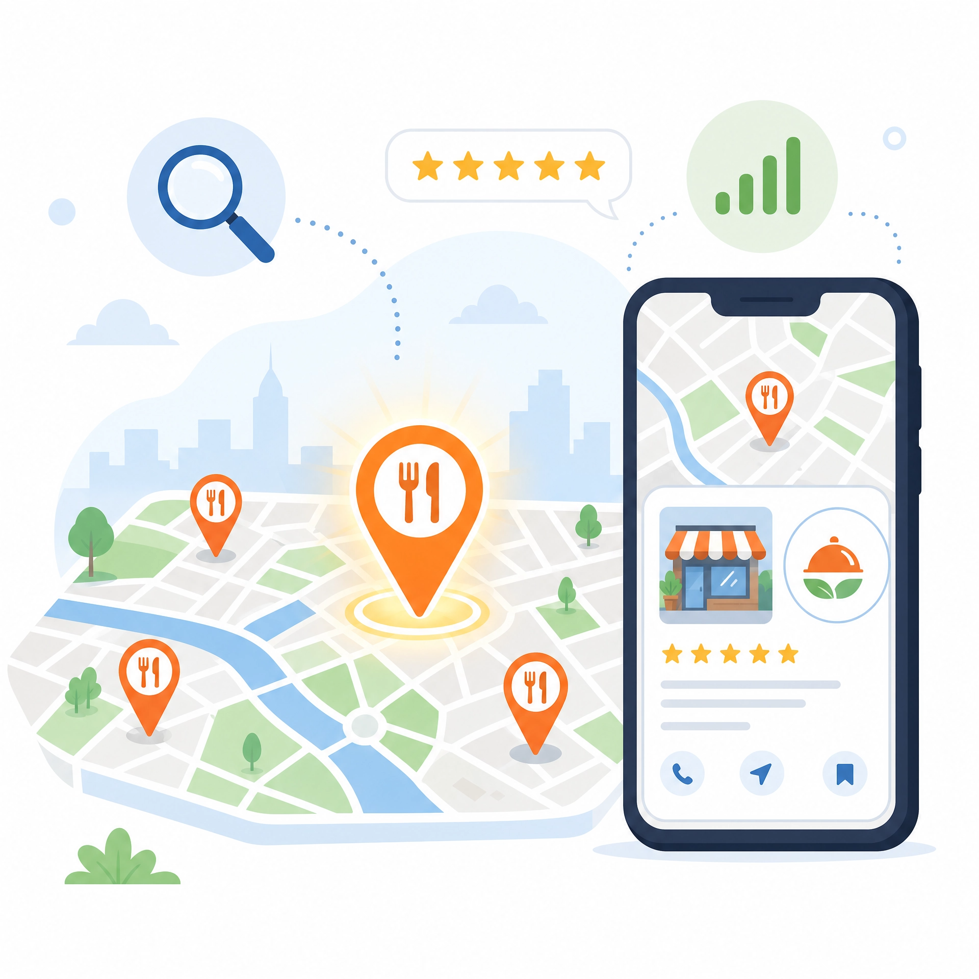 Meal for Deal - локальне SEO для ресторанів та кафе, видимість у Google Maps