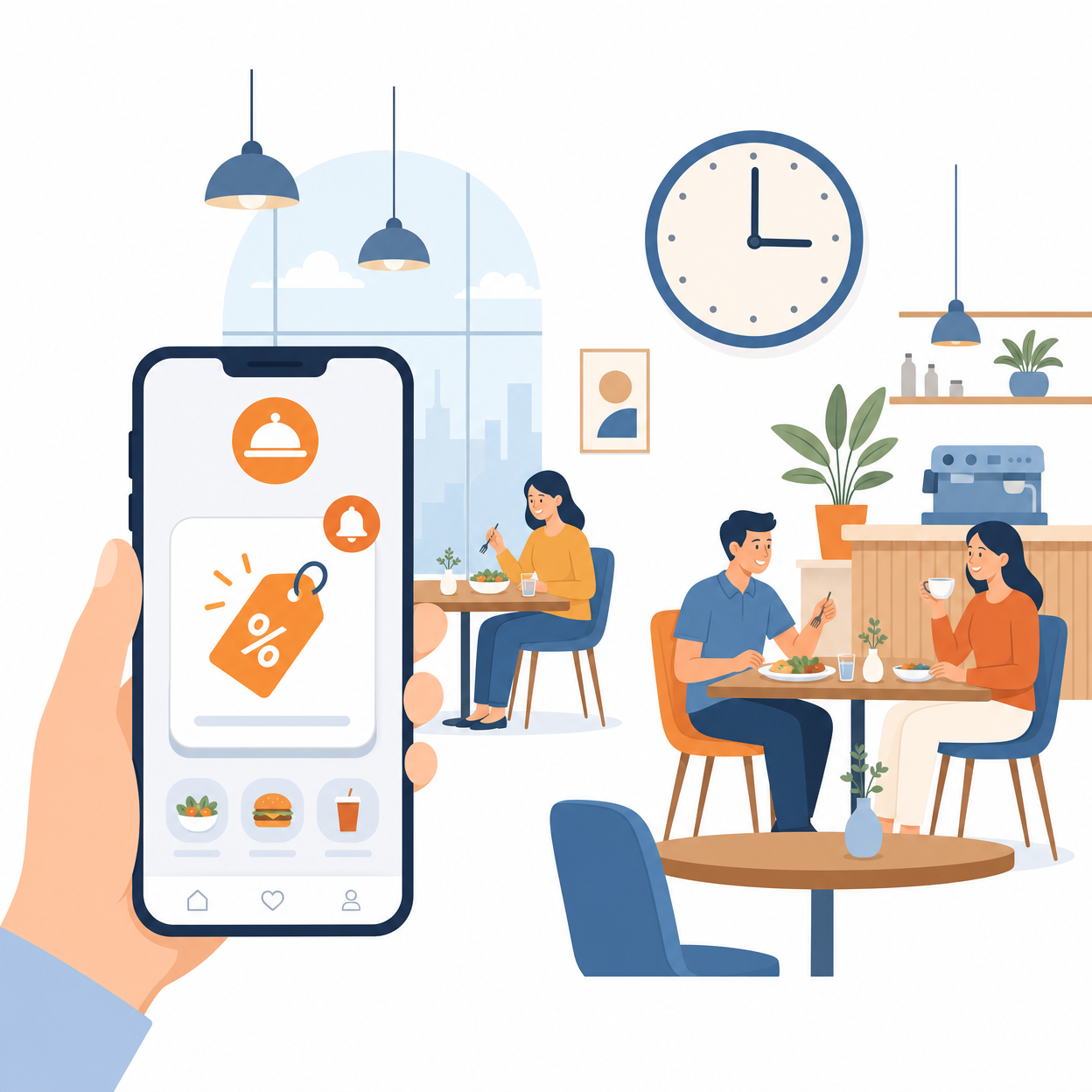 Meal for Deal - залучення клієнтів у непікові години, маркетингова платформа для ресторанів